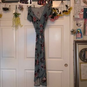 Floral, flowy summer dress